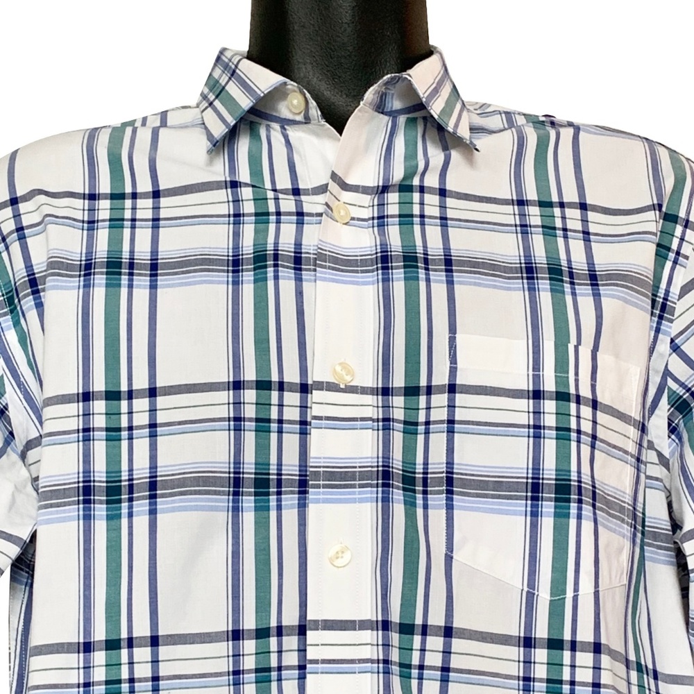 Banana Republic Soft Wash Slim Fit Plaid Shirt